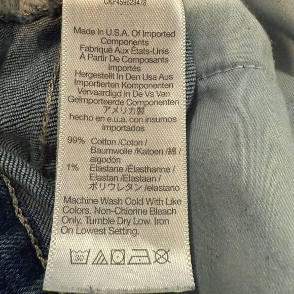 Madewell The Perfect Vintage Flare Jean Hallstrom Wash Size 28 - Picture 7 of 8